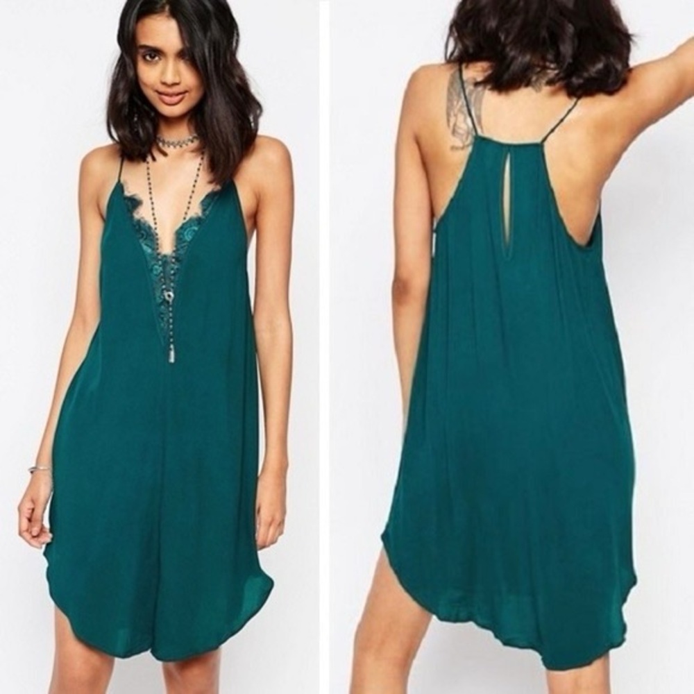 Free People Parisian Night Slip Dress